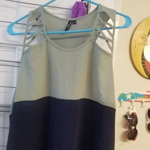 womans flowy tank top